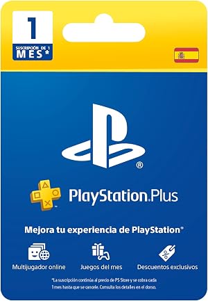 Sony, PlayStation Plus - Suscripci&oacute;n 1 Mes | PS5/PS4/PS3 | C&oacute;digo de descarga PSN - Cuenta espa&ntilde;ola
