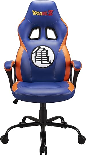 Subsonic Dragon Ball Z Silla de Metal para Videojuegos, Azul