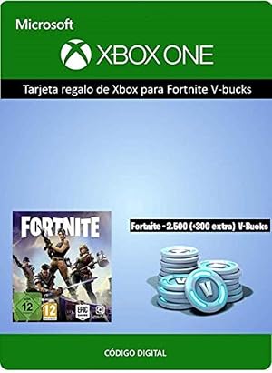 Tarjeta regalo de Xbox para Fortnite 2800 V-Bucks | Xbox One - C&oacute;digo de descarga