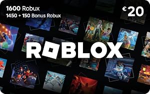 Tarjeta regalo digital de Roblox - 1600 Robux [Incluye un objeto virtual exclusivo] [C&oacute;digo de juego online]