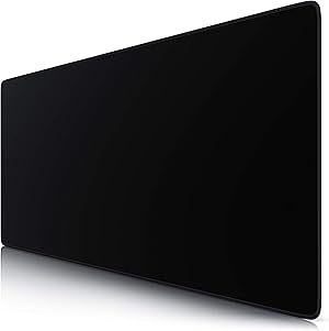 Titanwolf - Alfombrilla de rat&oacute;n XXL para Juegos de Velocidad, Color Negro, 900 x 400 mm, Alfombrilla de rat&oacute;n XXL, tama&ntilde;o Grande, Mejora la precisi&oacute;n y la Velocidad, sujeci&oacute;n Estable en Superficies