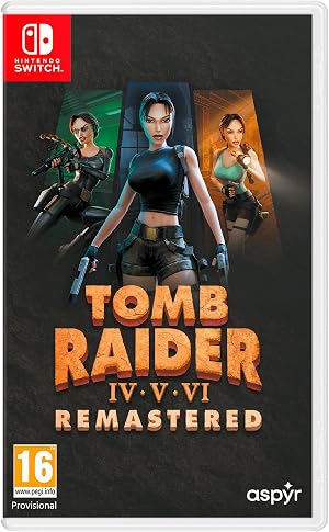 Tomb Raider IV-VI Remastered Starring Lara Croft -Switch