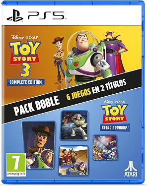 Toy Story: Retro Roundup! + Toy Story 3 Complete Edition Double Pack - PS5