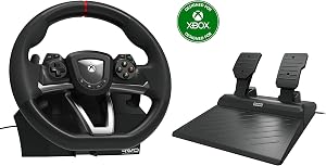 Volante y Pedales XBOX ONE/PC Nuevo Modelo compatible Series X/S Licencia Original XBOX "Racing Overdrive"