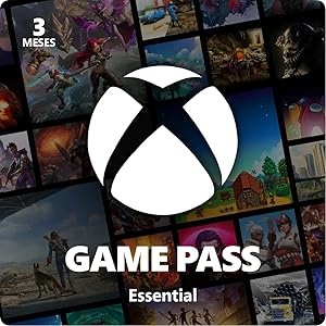 Xbox Game Pass Essential &ndash; Suscripci&oacute;n de 3 meses - C&oacute;digo de descarga