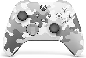 Xbox Mando Arctic Camo Special Edition Series X|S, One y Windows 10/11, Android, iOS, iPadOS